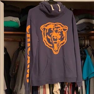 Chicago bears cowl neck hoodie